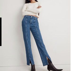 Madewell The Perfect Vintage Jean in Medium Indigo Wash: Seamed Edition
